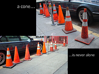 be the cone that you want to see